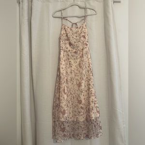 Cute open back dress